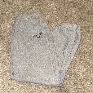 JOHN GALT GREY NEW YORK SWEATPANTS (OS)